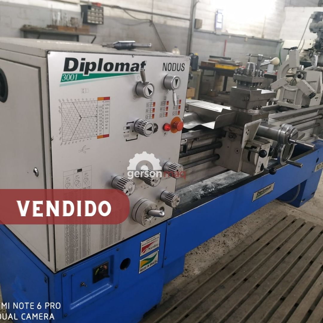 TORNO MECANICO NARDINI DIPLOMAT ND250 X 1500 mm
